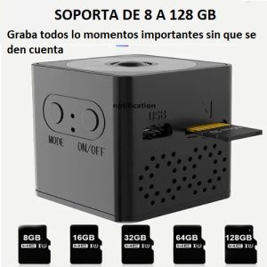 Mini Camara Espia con bateria de larga duracion